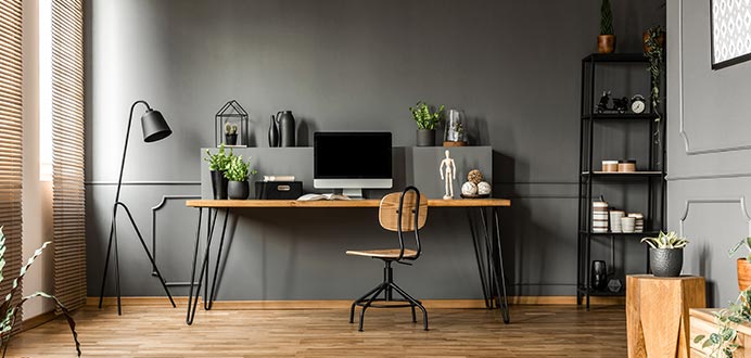 Home office u skandinavskom stilu – inspiracija